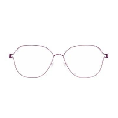 Lindberg Kid Teen Air Rim Ryan Geometric Light Pink Titanium Ryan Eyewear