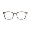 Lindberg Marrone 6645 Composite Rectangular Glasses In Gold