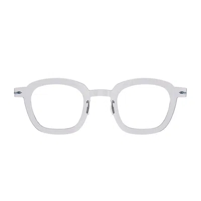 Lindberg N.o.w. 6587 C07/p20 Transparent Grey/light Blu Glasses In Gray