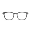 Lindberg N.o.w. 6645 D16/p10/802 Nero Satinato Grigio Chiaro Glasses In Brown