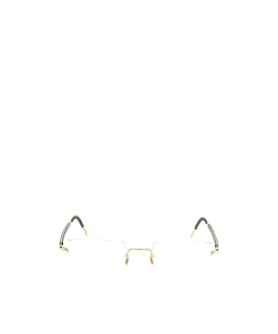 Lindberg Rectangle Frame Glasses In Gold