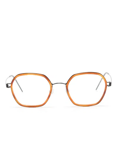 Lindberg Rim Johanne Glasses In Orange