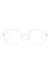 Lindberg Rimless Glasses In Gold
