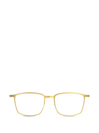 Lindberg Rimless Glasses In Gold