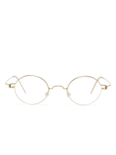 Lindberg ラウンド眼鏡フレーム