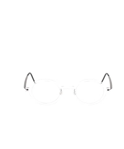 Lindberg Round Frame Glasses In White