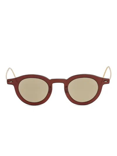 Lindberg Round-frame Sunglasses