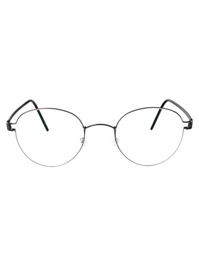 Lindberg Ruthenium Titanium Glasses In Transparent