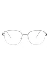 Lindberg Square-frame Glasses In 灰色