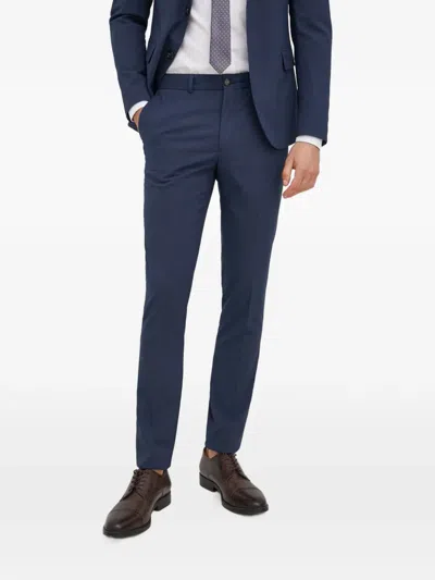 Lindberg Single-breasted Suit In Blue