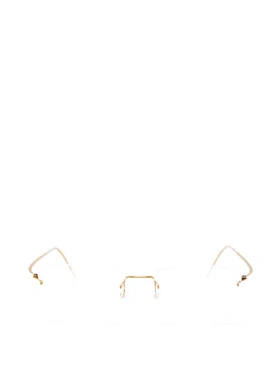 Lindberg Spirit Rimless Glasses In Gold