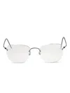 Lindberg Square-frame Glasses In Gray
