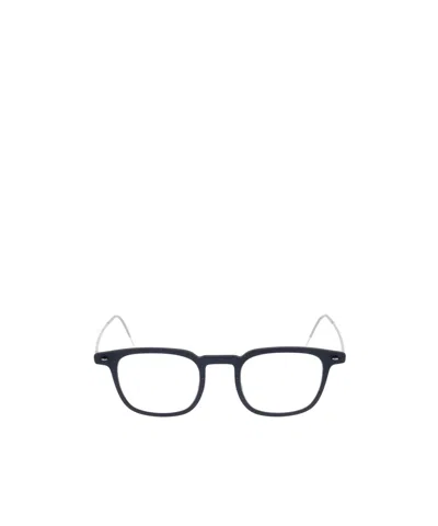 Lindberg Square Frame Glasses In Black