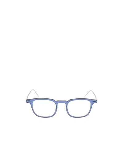 Lindberg Square Frame Glasses In Blue