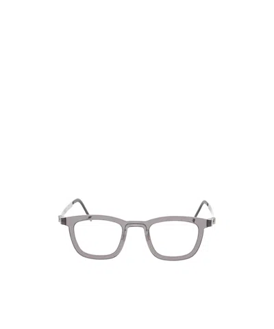 Lindberg Square Frame Glasses In Gray