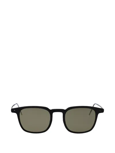 Lindberg Square-frame Sunglasses In Black