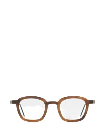 Lindberg Square-frame Glasses In Braun