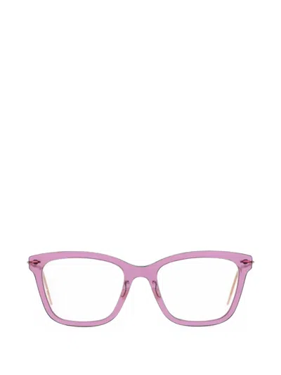 Lindberg Square-frame Glasses In Pink