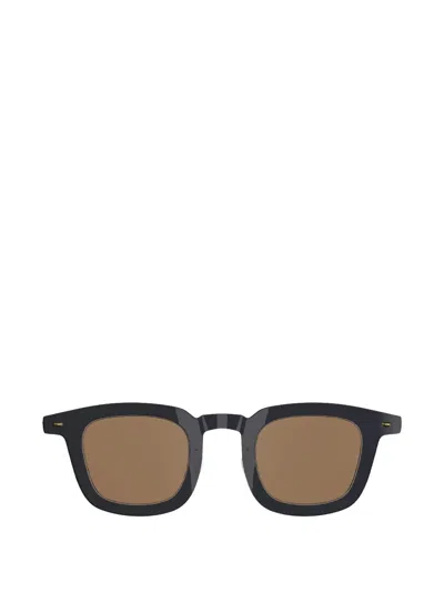 Lindberg Square-frame Titanium Sunglasses In Black