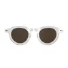 Lindberg Sun Titanium 8342 C01/pgt/sl111/crystal Sunglasses In Brown