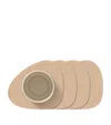 Linddna Curve Corduroy Coasters