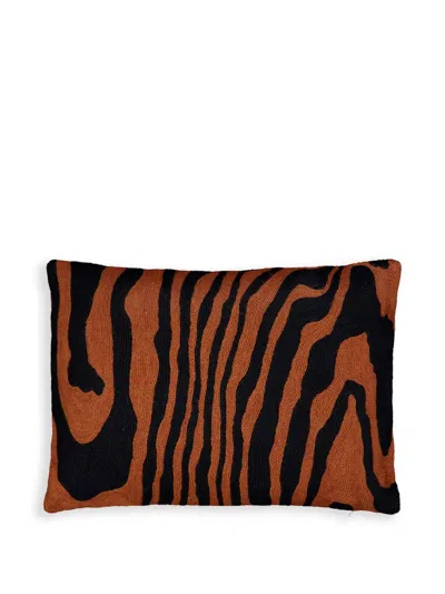 Lindell & Co Woody Cushion In Brown