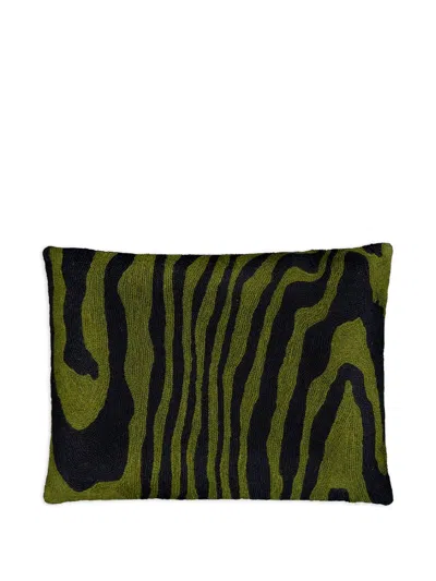 Lindell & Co Woody Cushion In Green