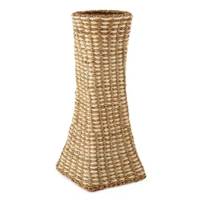 Linden Street 24 In Jute Vase In Brown