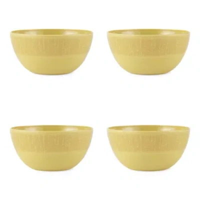 Linden Street 4-pc. Melamine Cereal Bowl In Yellow