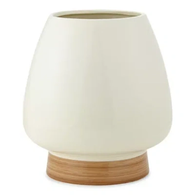 Linden Street 9" Reactive Glaze Planter In Brown