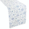 Linden Street Brighton Table Runner In White