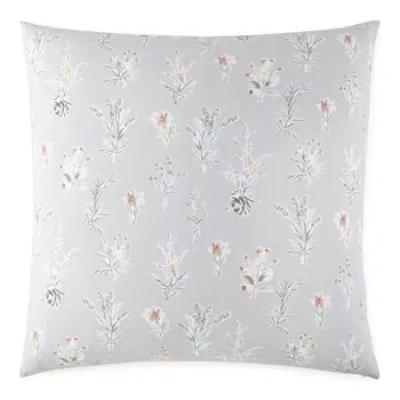 Linden Street Floral Spring Euro Sham In Gray