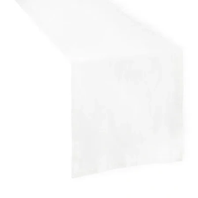 Linden Street Grayson Table Runner In White