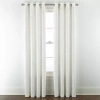Linden Street Gwen Leaf Grommet Top Light-filtering Single Curtain Panel In White