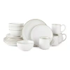 Linden Street Harper 16-pc. Stoneware Dinnerware Set In White