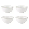 Linden Street Harper Stoneware Cereal Bowl In White