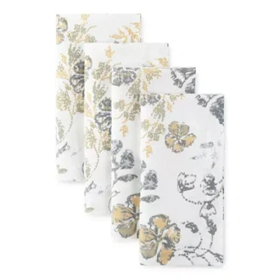 Linden Street Hartley 4-pc. Napkins In White
