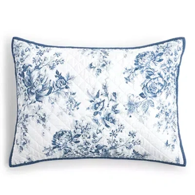 Linden Street Haven Toile Pillow Sham In Blue