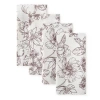 Linden Street Houlton 4-pc. Napkin Set In White