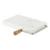 Linden Street Marble Cheese Slicer In White