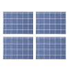 Linden Street Windowpane 4-pc. Placemat In Blue