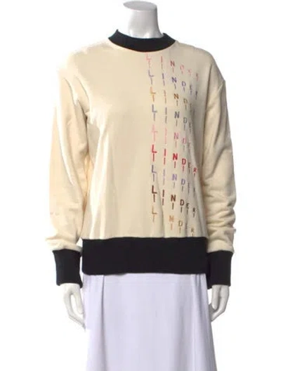 Pre-owned Linder Crew Neck Long Sleeve Sweatshirt W/ Tags In Black