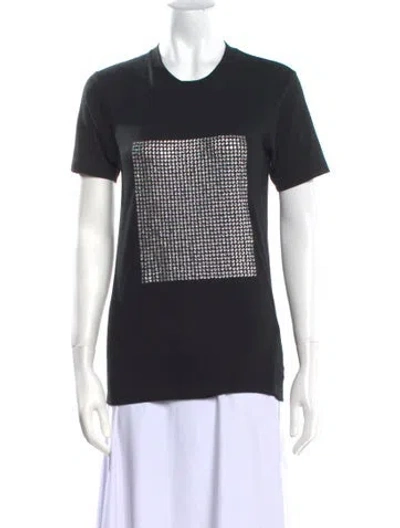 Pre-owned Linder Crew Neck Short Sleeve T-shirt In Black