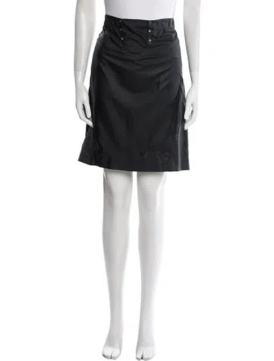 Pre-owned Linder Knee-length Skirt In Black