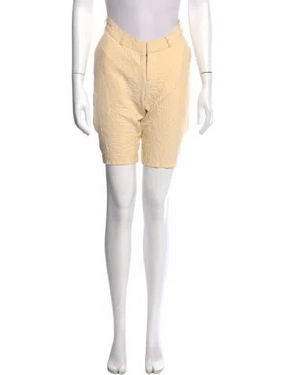 Pre-owned Linder Mini Shorts In Neutral