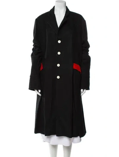 Pre-owned Linder Peacoat In Black