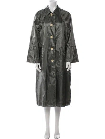 Pre-owned Linder Trench Coat In Gray