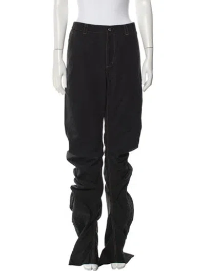 Pre-owned Linder Wide Leg Pants In Black