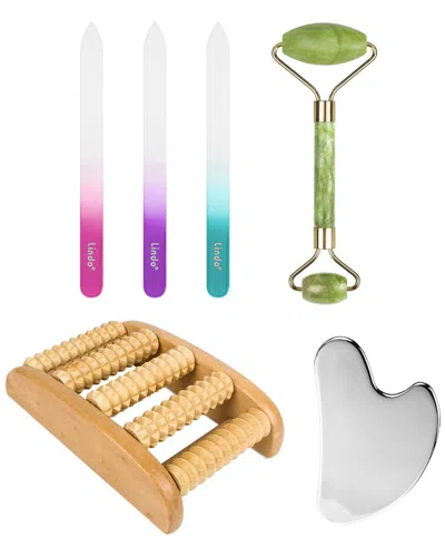 Lindo 4pc Nail & Massage Set In Multi