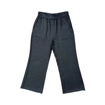 Lindsay Nicholas New York Women's Disco Glitter Pants In Black